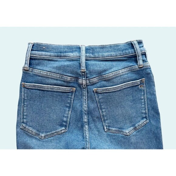 MADEWELL Stovepipe Hi Waisted Fair Trade Straight Leg Jeans Size 25 - Picture 6 of 8